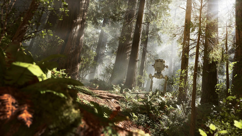 Star Wars: Battlefront basa sus escenarios en la técnica de la fotogrametría.
